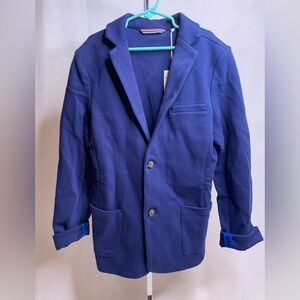 Boys boden blazer college navy 11-12y British style sports coat comfort cotton
